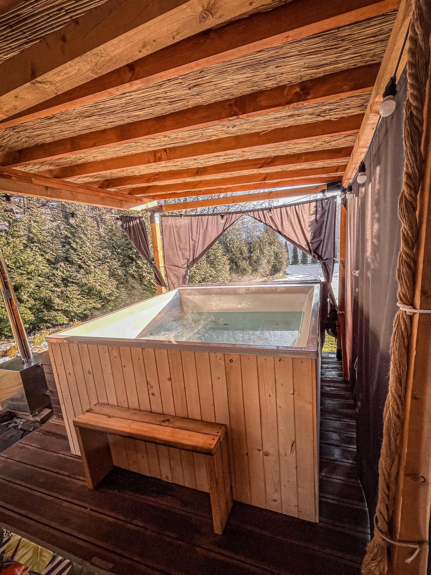 Aloha Glamp - Okragle Domki Przy Rzece - Balia I Sauna - Energylandia Zagornik Экстерьер фото
